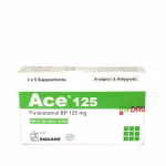 Ace Paracetamol Suppository 125mg 10's