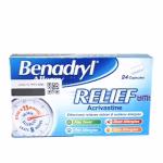 Benadryl Allergy Relief Capsules 24's