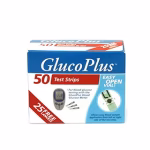 GlucoPlus Test Strips 50's