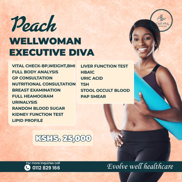 Peach WellWoman Executive Diva